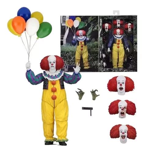 Stephen King S It Pennywise Clown Ultimate 1990 Figura Model