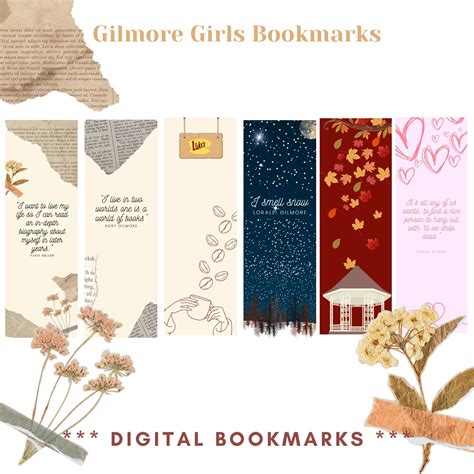 Gilmore Girls Bookmarks Etsy