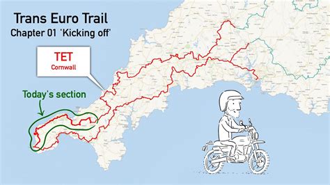 TET Trans Euro Trail Cornwall Chapter 01 Kicking Off YouTube