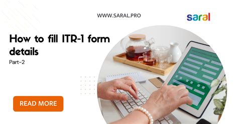 How To Fill Itr 1 Form Details