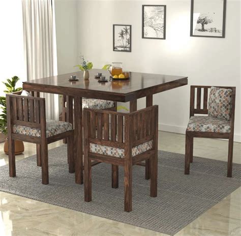 Seater Sheesham Wood Dining Table Set At Rs Set In Jaipur Id