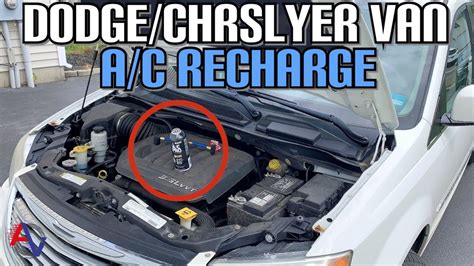 How To Recharge A C System On Chrysler Town And Country Dodge