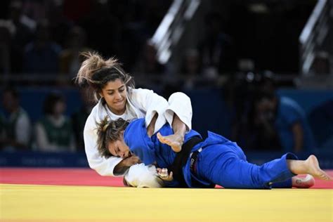 Judo En bronze en 48 kg Shirine Boukli décroche la première