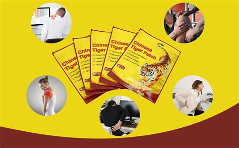 Yinhing Pcs Pain Relief Patches Tiger Soreness Relief Patch Neck