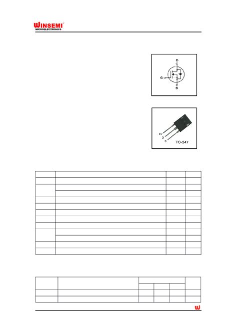 K2837 datasheet(1/7 Pages) WINSEMI | Silicon N-Channel MOSFET