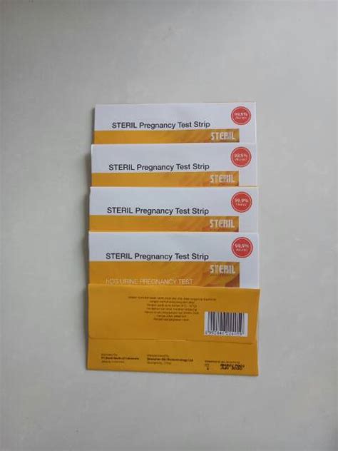 Strip Tespek Steril Pregnancy Test Strip Tes Kehamilan Lazada Indonesia