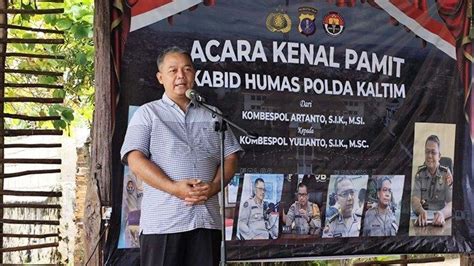 Resmi Jabat Kabid Humas Polda Kaltim Inilah Profil Singkat Kombes