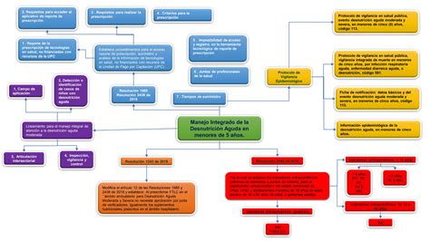 Mapa Conceptual Manejo Integrado De La Desnutrici N Aguda En Ni O Menor