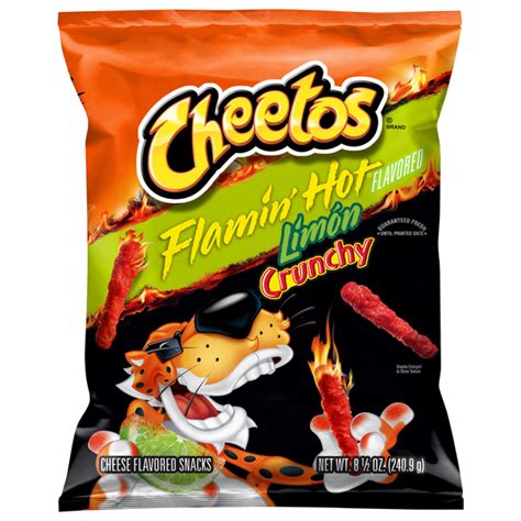 Cheetos Flamin Hot Limon Crunchy Cheese Snacks Products Lowes Foods To Go Local And Fresh