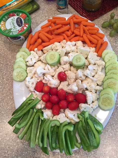 Clown Face Veggie Tray Veggie Tray Halloween Desserts Veg