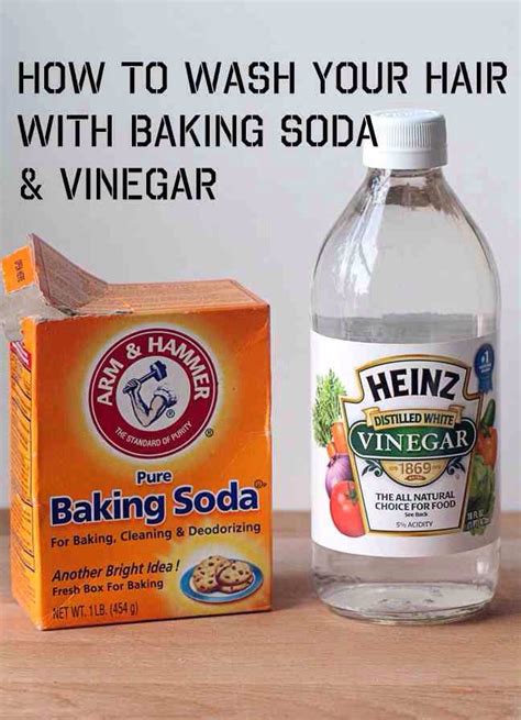 Washing Your Hair With Vinegar And Baking Soda Keeps It Clean For