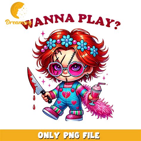 Chucky Doll PNG Cute Kawaii Design – DreamSVG Store