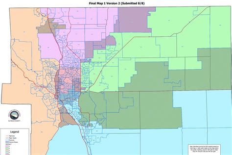 El Paso County Officials Finalize Redistricting Process Tuesday Vote