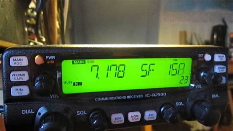 Icom IC-R2500 HF - YouTube