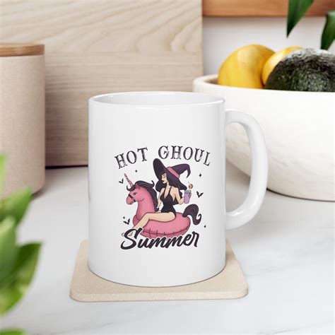 Hot Ghoul Summer Mug Birthday Gift Christmas Gift Halloween Mug Hot Girl Summer Mug