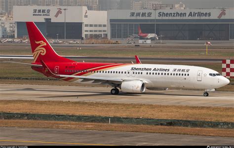 B 1377 Shenzhen Airlines Boeing 737 87L WL Photo By TommyNG ID