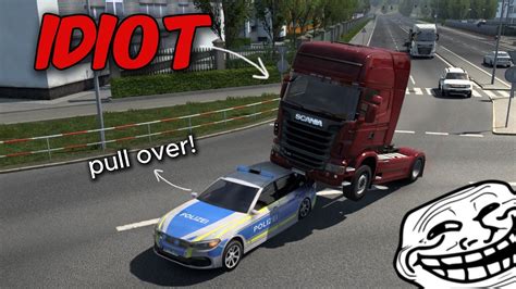 IDIOTS On The Road 17 Funny Moments In Euro Truck Simulator 2