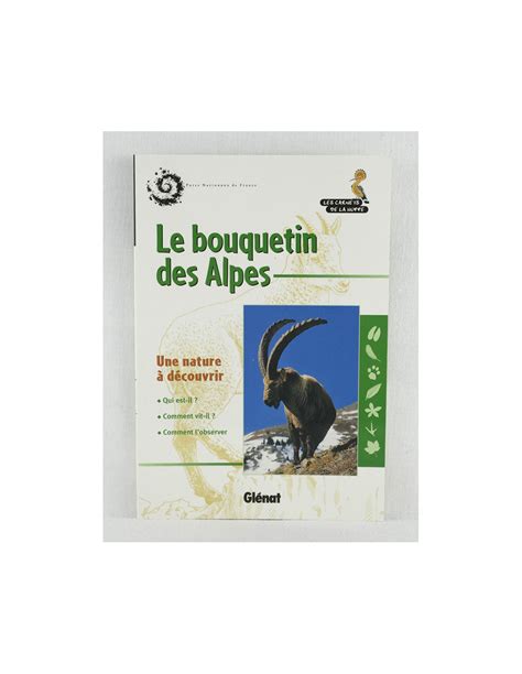 Carnet De La Huppe Le Bouquetin Des Alpes