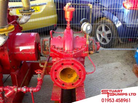 Used SPP TC12G Split Case Fire Pump For Sale Stuart Pumps Ltd