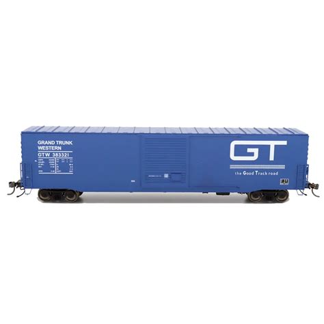 Intermountain HO 60 PS 1 Auto Parts Box Car Grand Trunk Blue