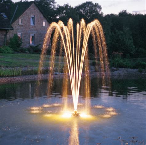 Pondjet Eco Led Fountain Set Oase Fountains Water Garden Uk