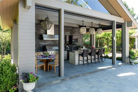 14 Best Covered Outdoor Kitchen Ideas For Your Backyard