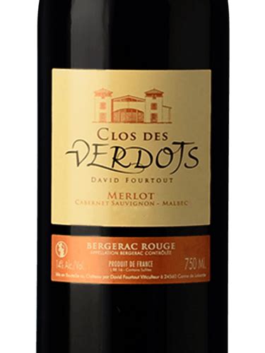 Vignoble Des Verdots Clos Des Verdots Bergerac Rouge Vivino Us