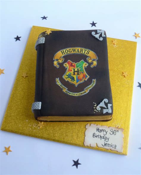 Hogwarts Book Cake Karens Cakes