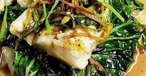 Foil Steamed Spicy Ginger Soy Cod Bok Choy Quick And Easy Recipes