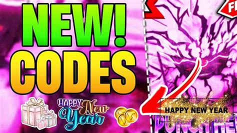 Happy New Year ONE PUNCH HERO CODES ROBLOX ONE PUNCH HERO CODES