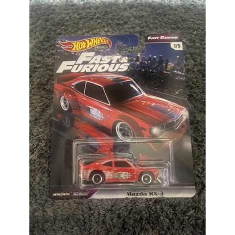 Hot Wheels Mazda Rx Fast Rewind Shopee Malaysia
