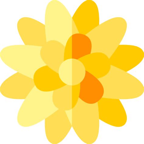 marigold basic rounded flat icon