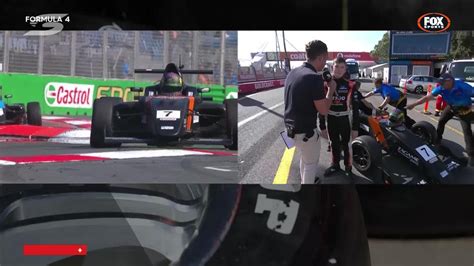 Formula 4 car takes off during Qualifying | Supercars