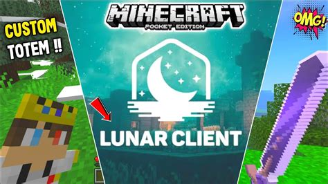 Finally Lunar Client For Minecraft Pe Lunar Client For Mcpe