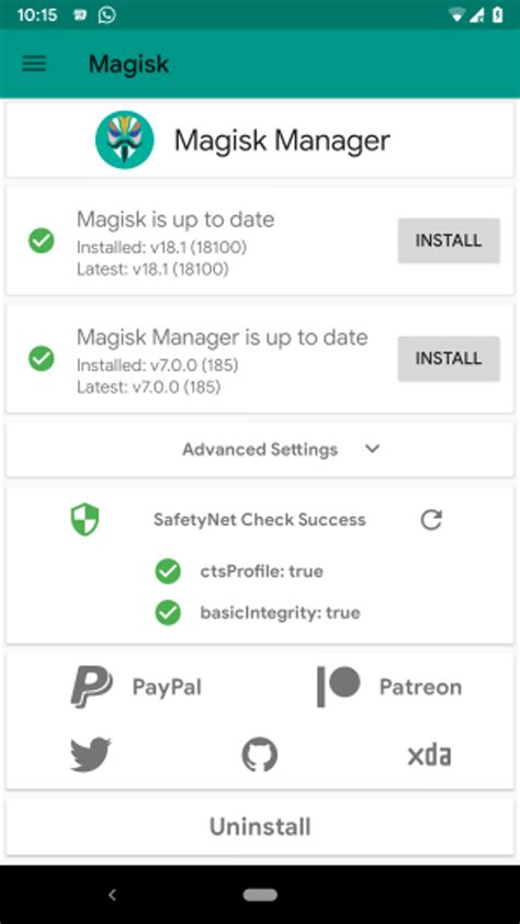 Magisk Manager APK для Android — Скачать