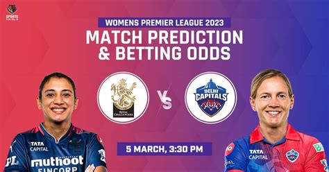 Wpl 2023 Rcb W Vs Dc W Match Prediction Win Possibility Betting