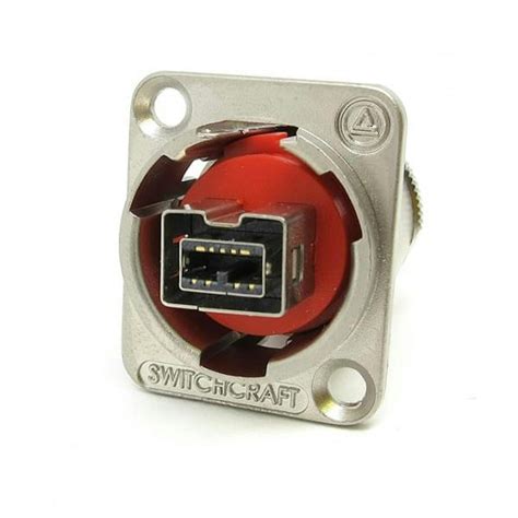 Switchcraft Eh 1308 Firewire 800 Cross Wired Coupler Nickel