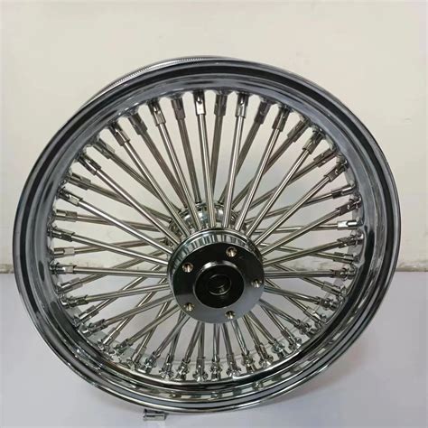 Aluminum Alloy Motorcycle Wheel Rim 16 21 Inch Fat Spoke Wheels For