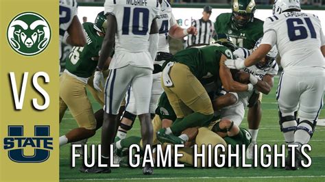 Csu Football Vs Utah State Full Game Highlights Oct 15 2022 Youtube