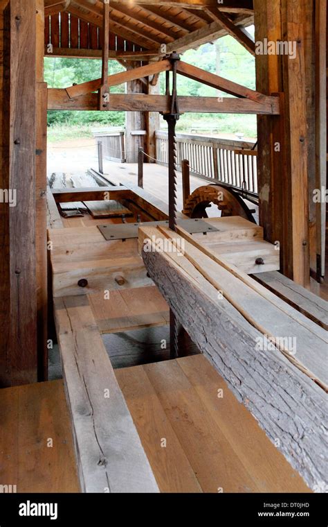 Water Powered Sawmill Hi Res Stock Photography And Images Alamy