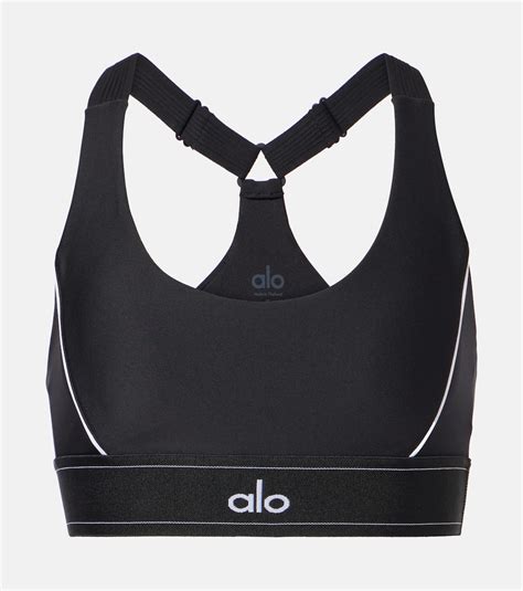 Airlift Suit Up Sports Bra In Black Alo Yoga Mytheresa