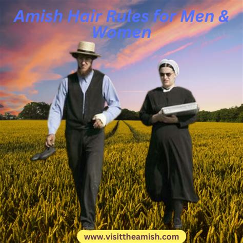 Amish Hair Rules for Men & Women - Visit The Amish