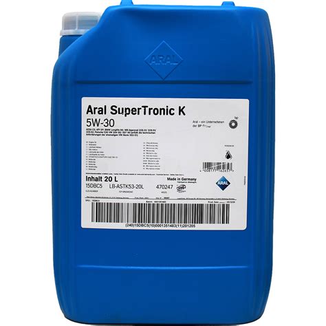 Aral Supertronic K W Liter Dbc