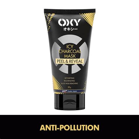 Buy Oxy Icy Charcoal Peel And Reveal Mask 50 G Online At Best Price In