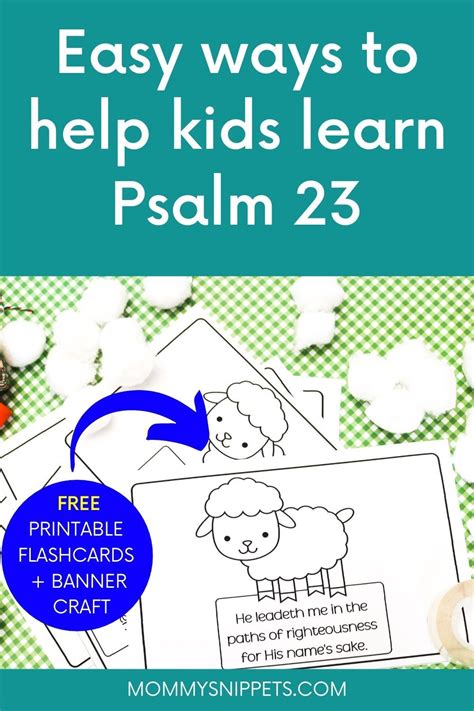 Psalm 23 Kjv Free Printable