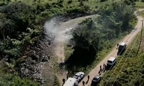 Con Perros Y Drones Realizan Un Rastrillaje En Un Basural Tras La