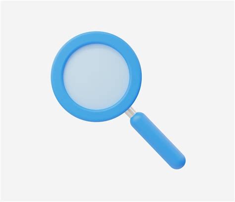 Premium Vector 3d Realistic Magnifying Glass Vector Illustration