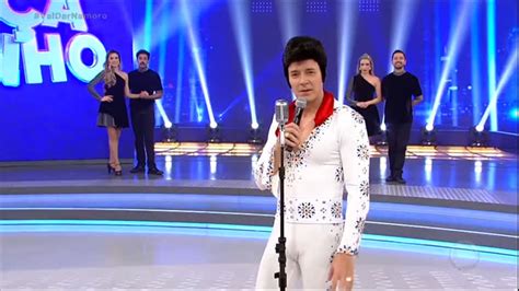 Rodrigo Faro Se Transforma Em Elvis O Rei Do Rock Dan A Gatinho