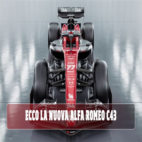 F1 Ecco La Nuova Alfa Romeo Di Bottas E Zhou