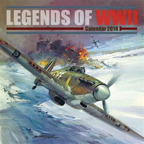 Legends Of Wwii Wandkalender 2024 Kaufen Bei Europosters